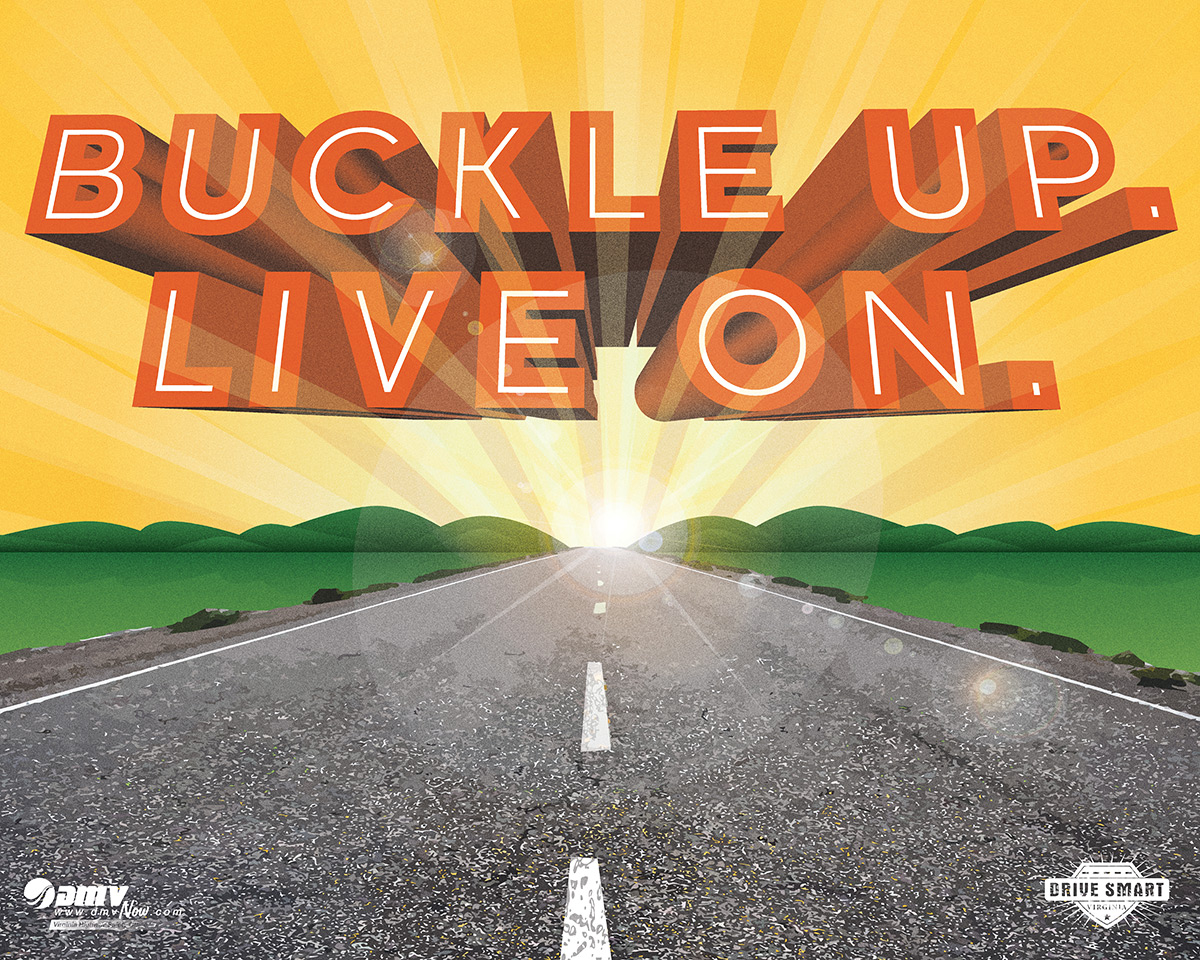 Buckle Up, Live On DRIVE SMART Virginia