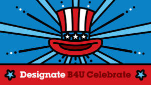 4th of July horizontal image for social media