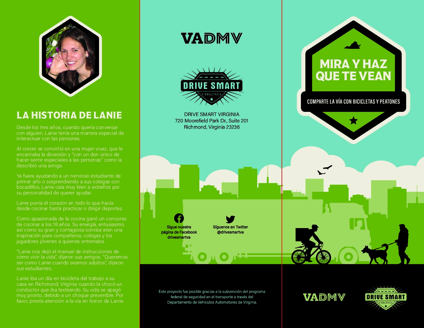en Español - See & Be Seen brochure
